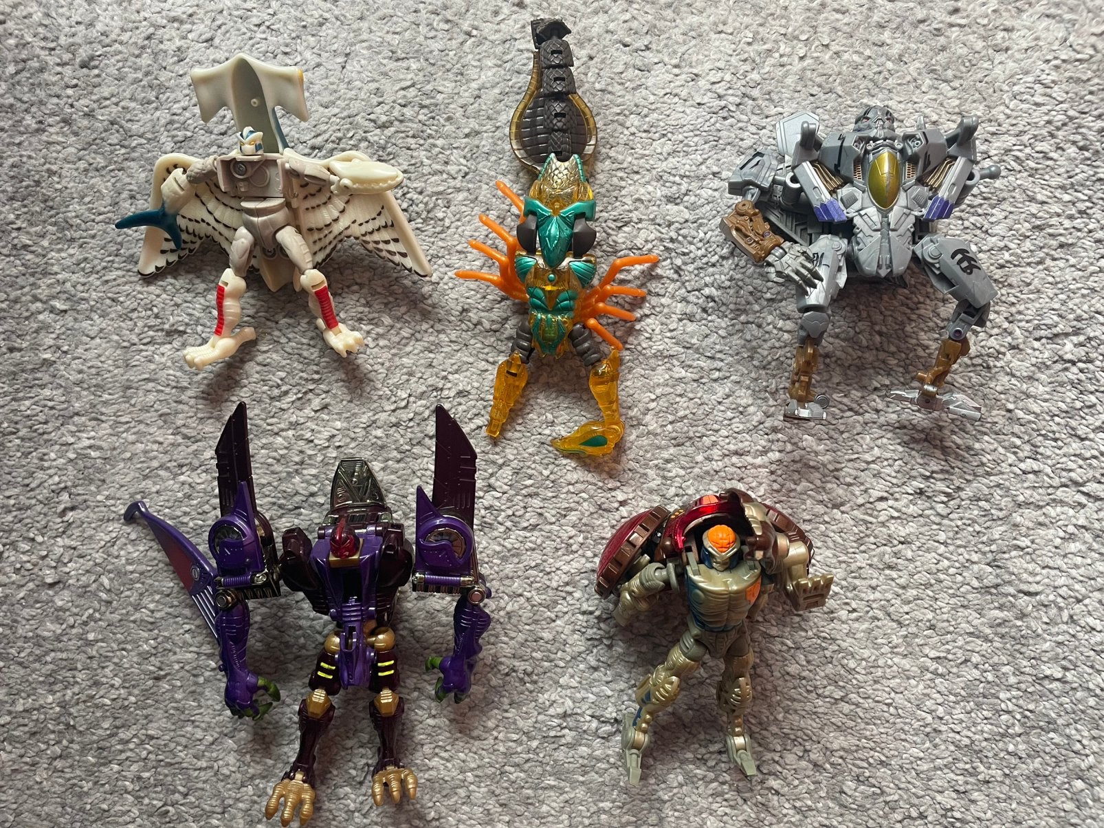 Beast wars Transformers figuren, Verzenden, Gebruikt