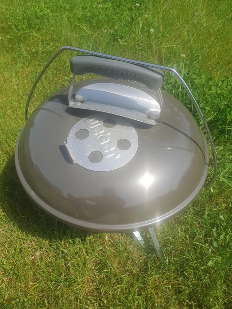 Weber smokey Joe barbecue, Ophalen