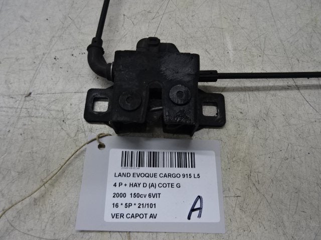 SERRURE CAPOT Range Rover Evoque (LVJ / LVS), Utilisé, Land Rover