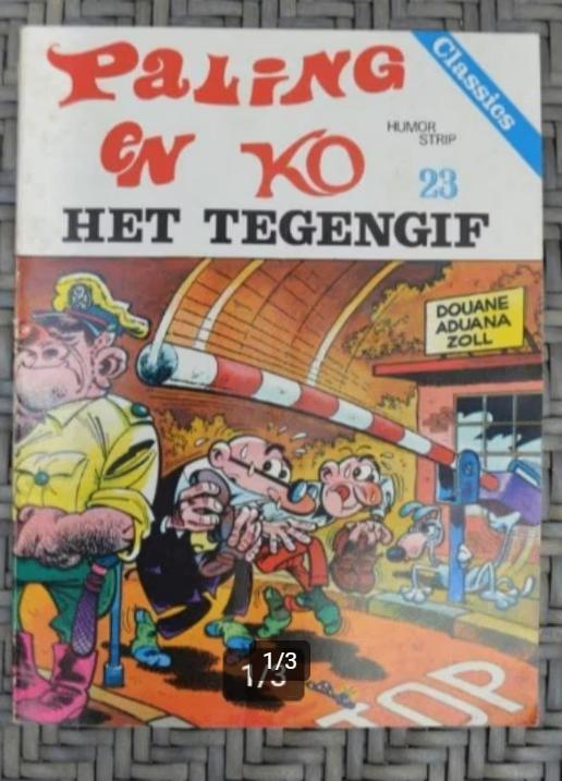 OUDE STRIP 1973 PALING EN KO, Une BD, Enlèvement ou Envoi, Utilisé