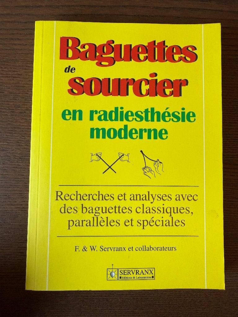 Baguettes de sourcier en radiesthésie - F. & W. Servranx, Enlèvement ou Envoi, Comme neuf, Félix Servranx