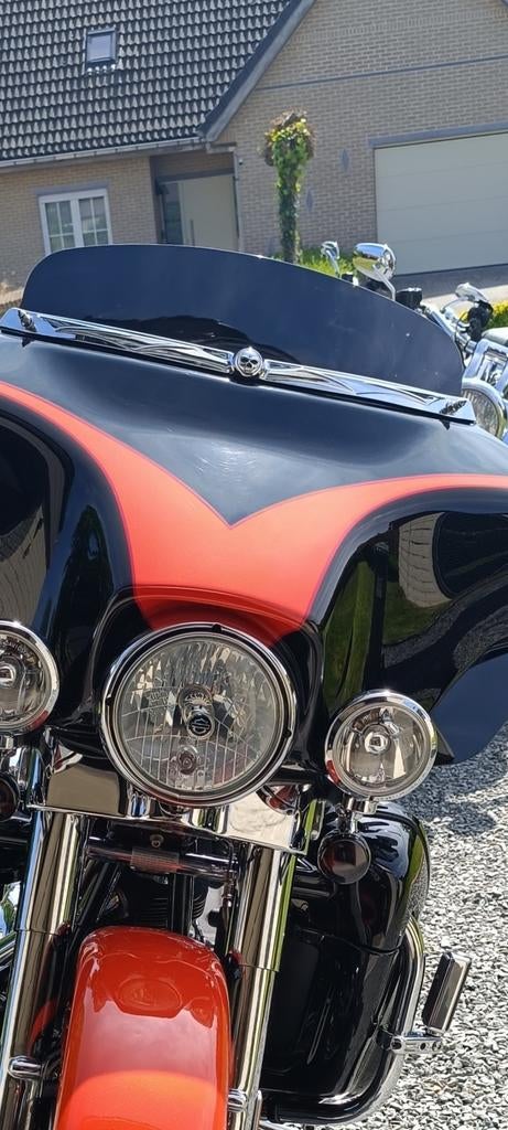 Zwart getint windscherm Electra Glide touring, Motoren, Ophalen