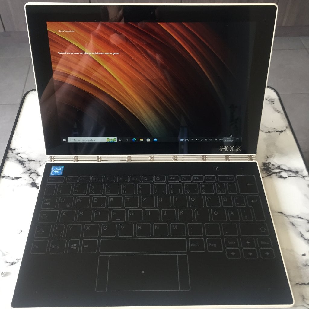 Lenovo Hybride Yoga Book Intel,128GB,heel goede staat, Ophalen, 10 inch of minder, Zo goed als nieuw, 128 GB