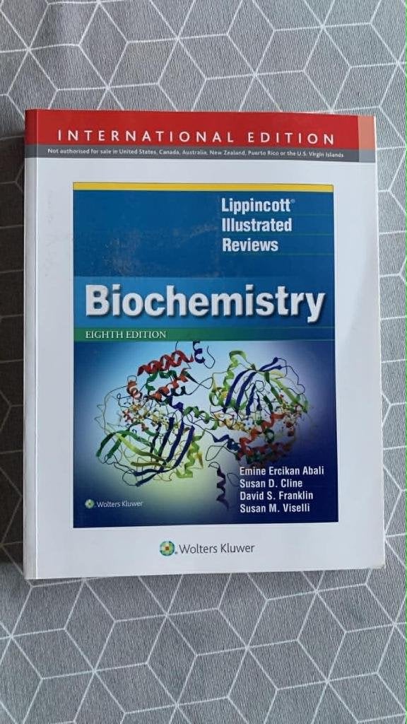 Biochemistry - Abali, 8th edition, Boeken, Ophalen of Verzenden, Zo goed als nieuw, Hoger Onderwijs