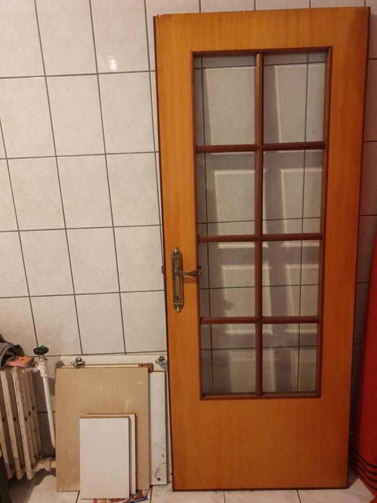 Hout deur gratis, Doe-het-zelf en Bouw, Deuren en Vliegenramen, Ophalen, Hout