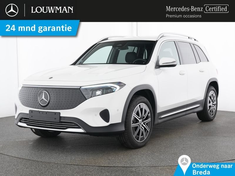 Mercedes-Benz EQB 250+ Progressive 71 kWh Trekhaak | Distron, Auto's, Automaat, Zwart, Wit, Elektrisch