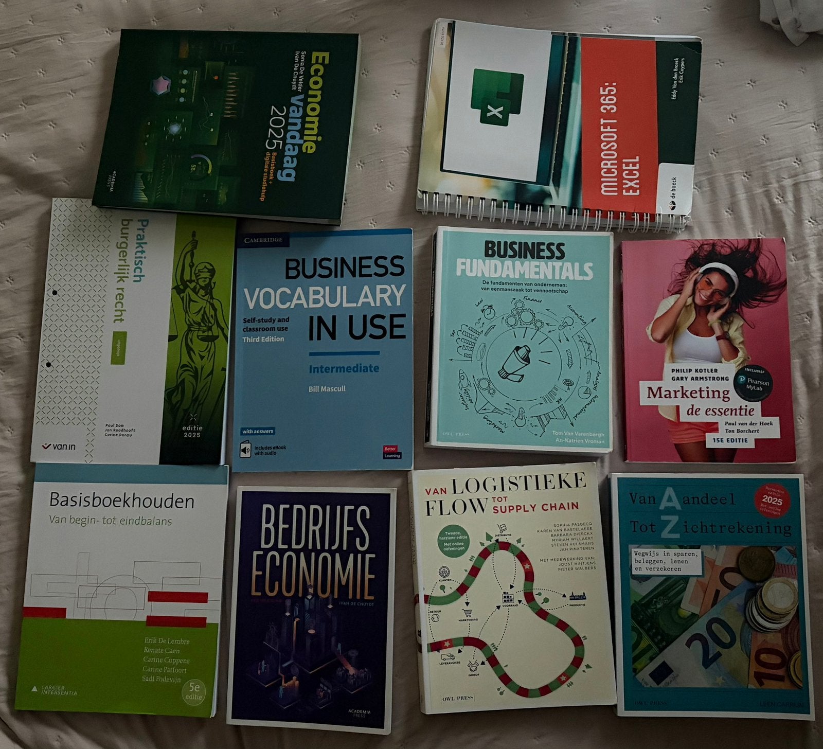 Boeken bedrijfsmanagement 1ste jaar, Boeken, Ophalen of Verzenden, Zo goed als nieuw