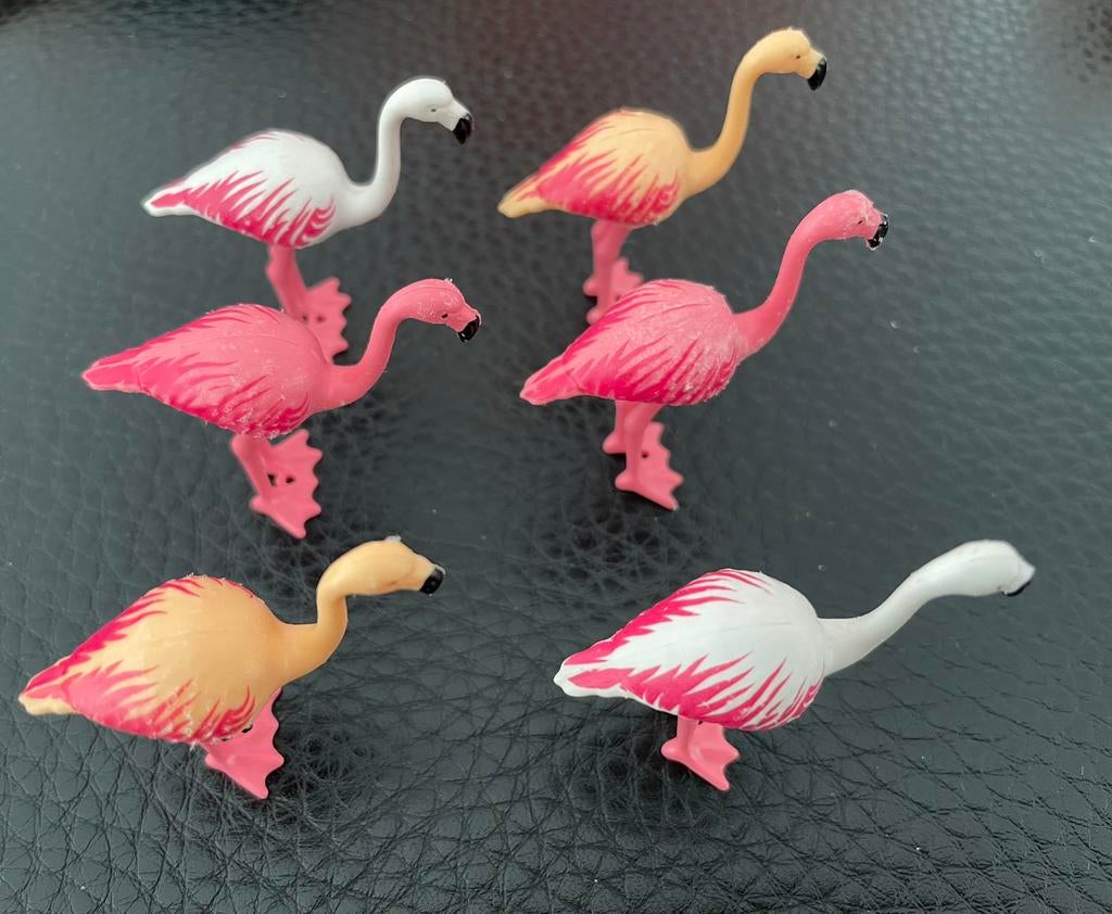 Playmobil 6651 - 6 flamingo’s, Ophalen, Gebruikt, Complete set