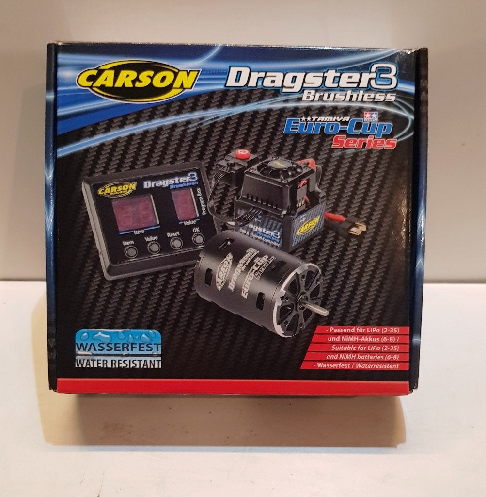 Ensemble ESC 16T moteur sans balais Carson Dragster 3, Neuf, Échelle 1:10, Enlèvement ou Envoi, Pièce