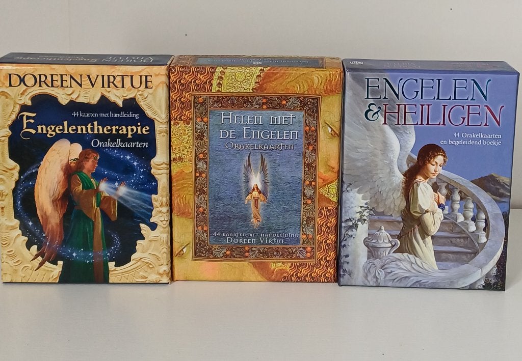 3 x Doreen Virteu Engelen kaarten. Nieuw staat, Boeken, Spiritualiteit algemeen, Overige typen, Nieuw, Ophalen of Verzenden