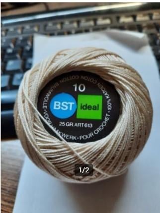 BST 10 - IDEAL Katoen Belgian Sewing Tread, Hobby en Vrije tijd, Ophalen of Verzenden, Nieuw, Breien of Haken, Wol of Garen