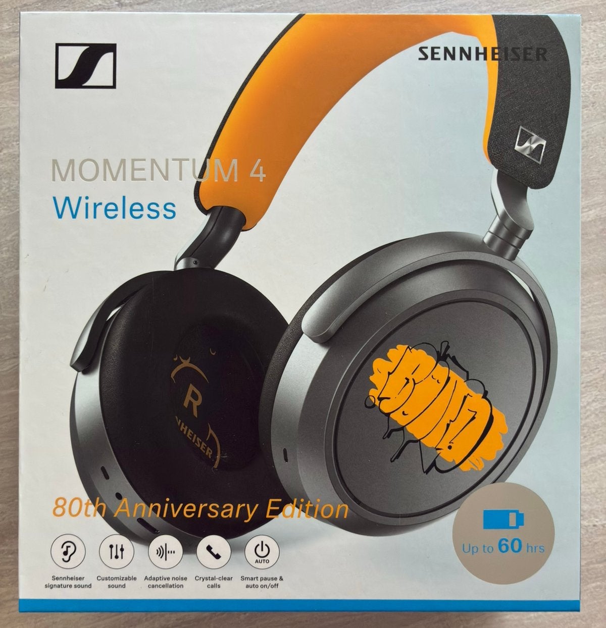 SENNHEISER MOMENTUM 4 SPECIAL EDITION, TV, Hi-fi & Vidéo, Casques audio, Bluetooth, Sennheiser, Comme neuf, Argent