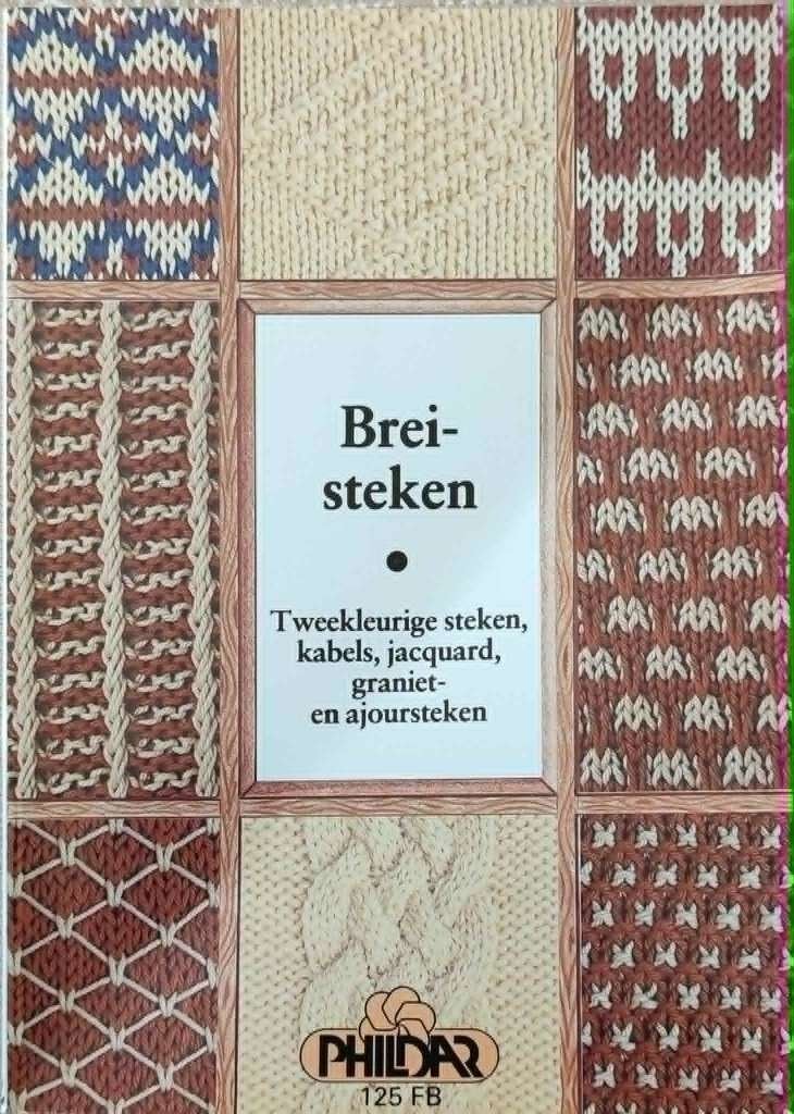 Breisteken - boek van Phildar, Ophalen of Verzenden, Gelezen, Breien en Haken