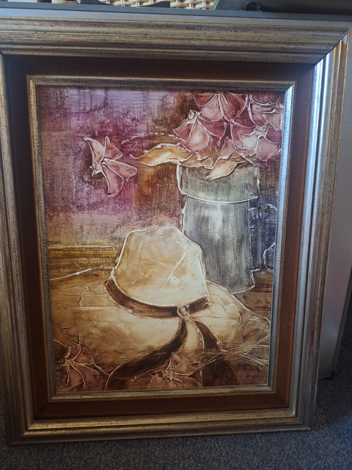 Schilderij met luxe lijst, Ophalen