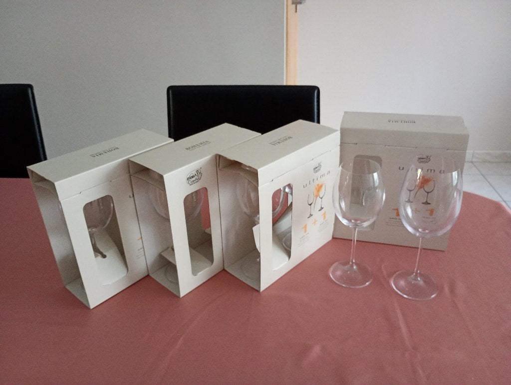 Kristallen glazen, Ophalen, Zo goed als nieuw, Kristal, Glas of Glazen