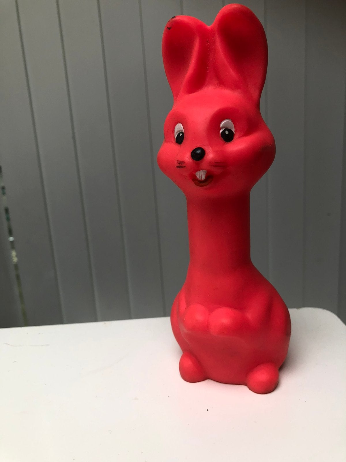Rubberen speelgoed met pieper - konijn, Enlèvement, Utilisé
