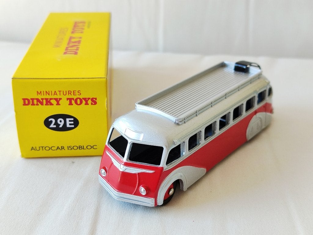 Dinky Atlas _ AutoCar Isobloc _ ref. 29E (gris & rouge), Hobby & Loisirs créatifs, Voitures miniatures | 1:43, Enlèvement ou Envoi