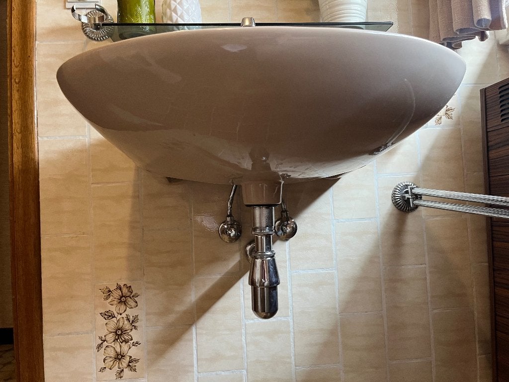 Vintage lavabo en bidet, Bricolage & Construction, Enlèvement, Utilisé, Baignoire