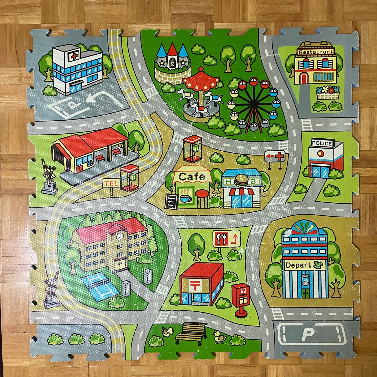 Puzzelmat, Ophalen, Zo goed als nieuw