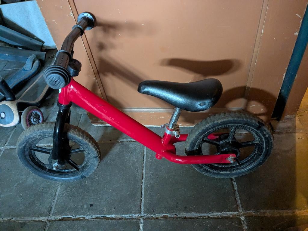 Rode loopfiets, Ophalen, Gebruikt, Loopfiets