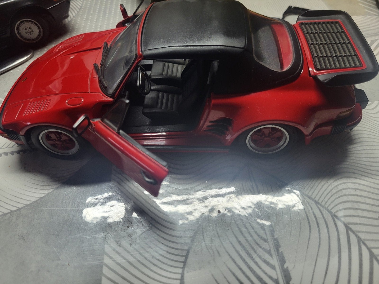 porche 911 turbo, Enlèvement ou Envoi, Comme neuf, Échelle 1:8