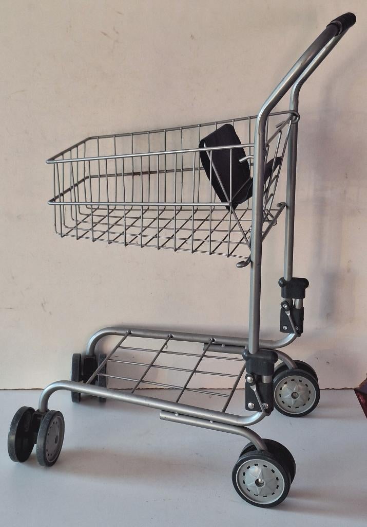 Joli vieux "caddie" jouet en métal, Ophalen of Verzenden