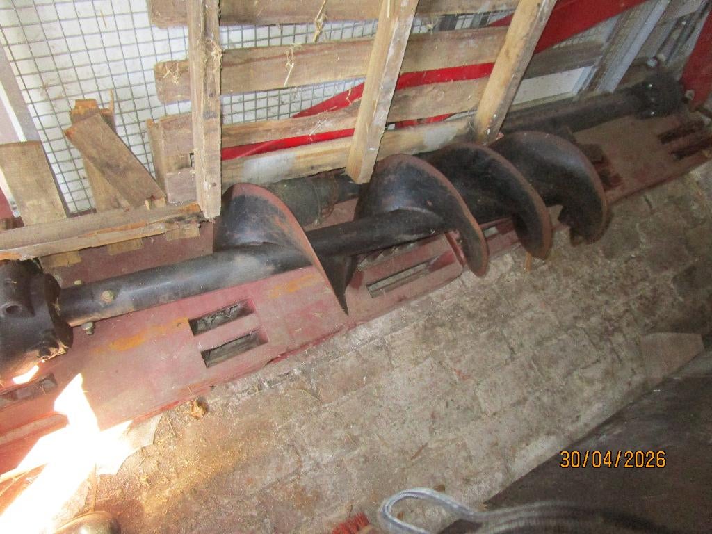 boor 30 cm, Ophalen