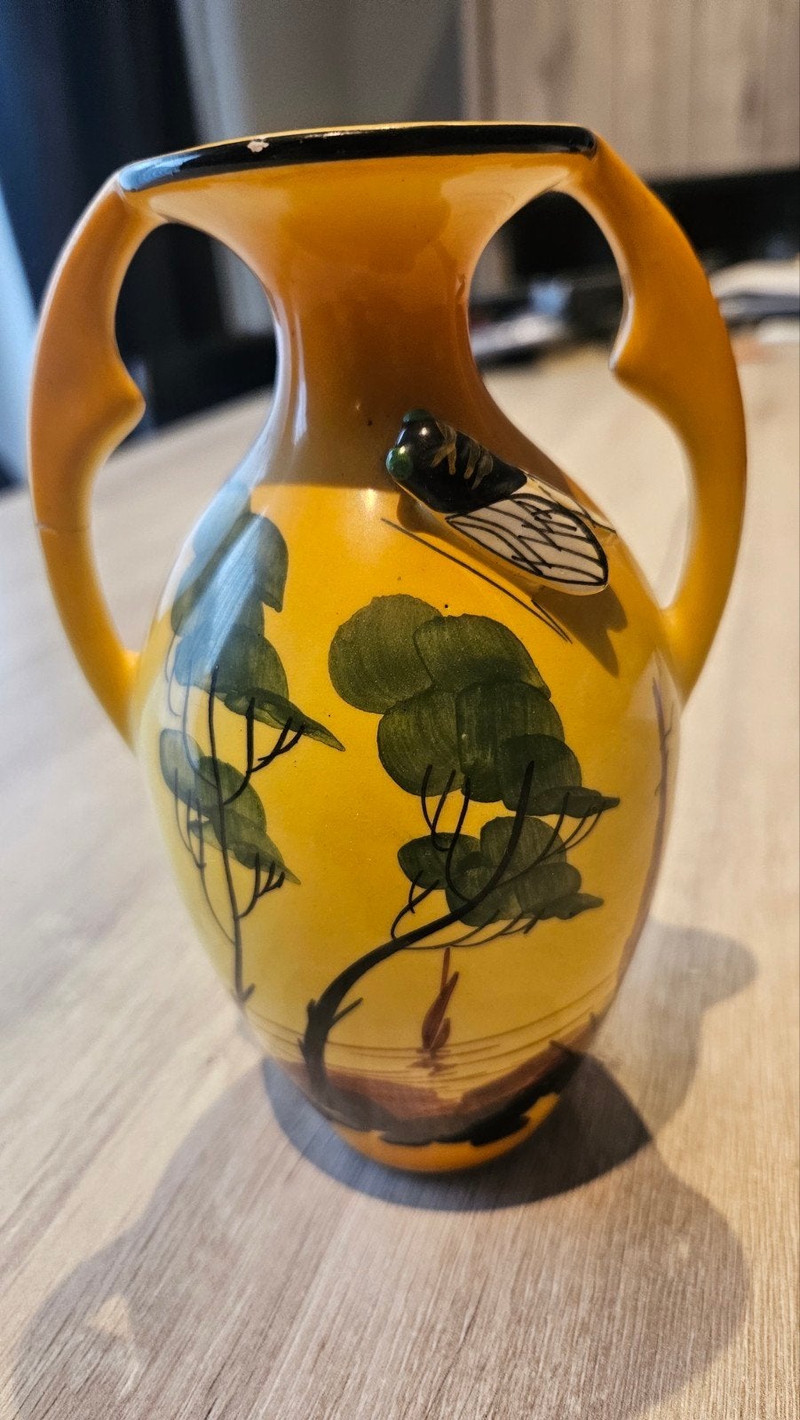vase Vallauris 18 cm, Antiquités & Art, Enlèvement ou Envoi