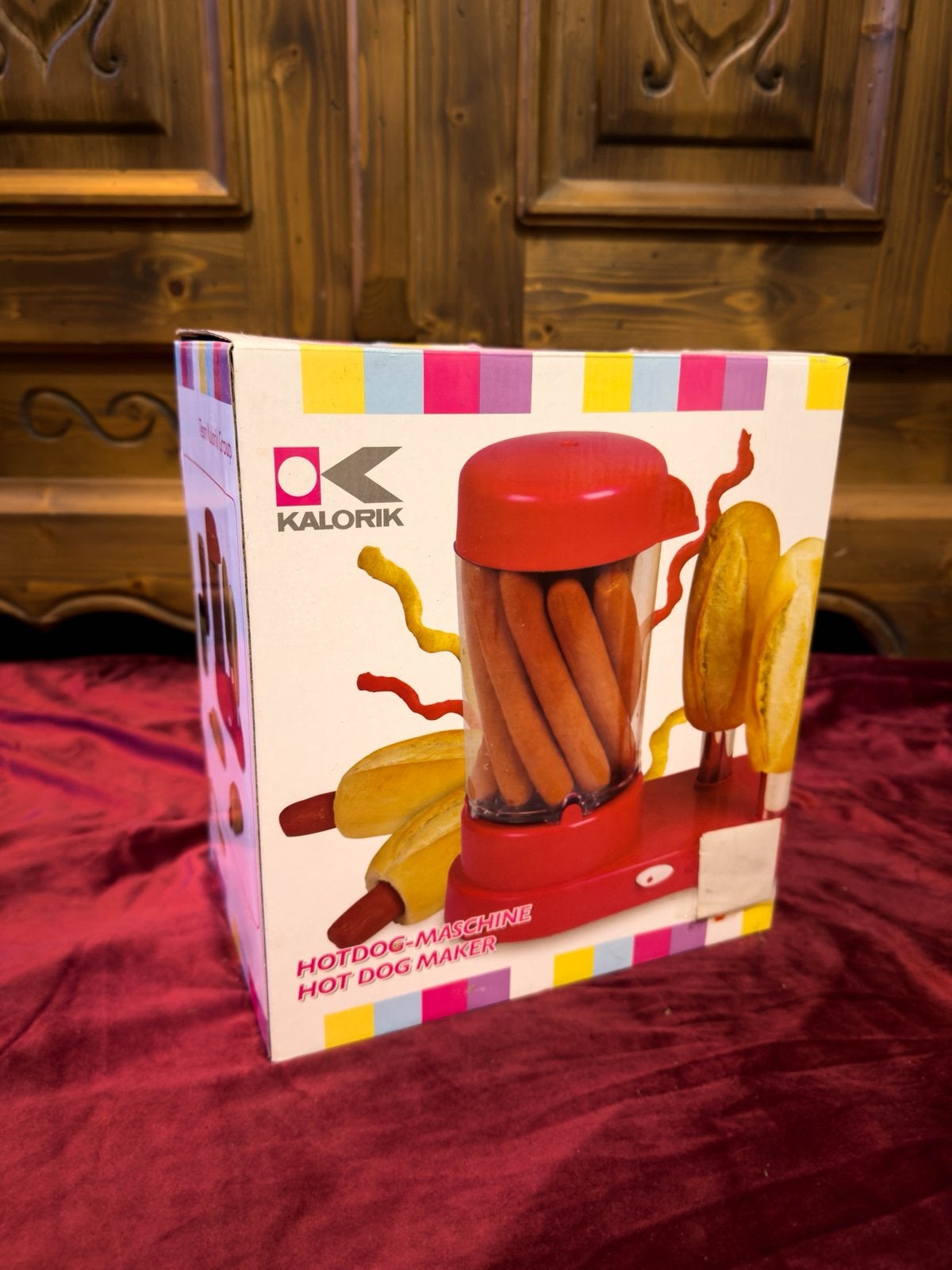 Kalorik Hotdogmachine, Ophalen of Verzenden, Gebruikt, Minder dan 4 personen