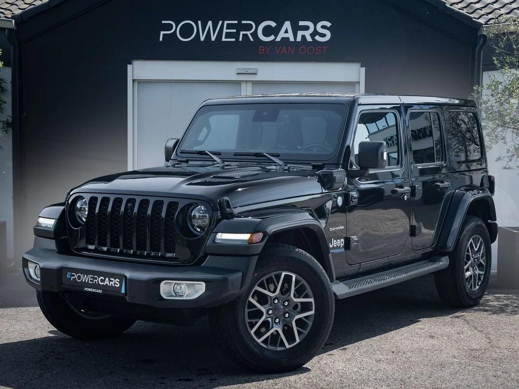 Jeep Wrangler PHEV 4xe Sahara | Leder | ACC | Camera | LED, Automaat, https://public.car-pass.be/vhr/cdd16949-c78f-4b91-9c17-b55ca3b1588b