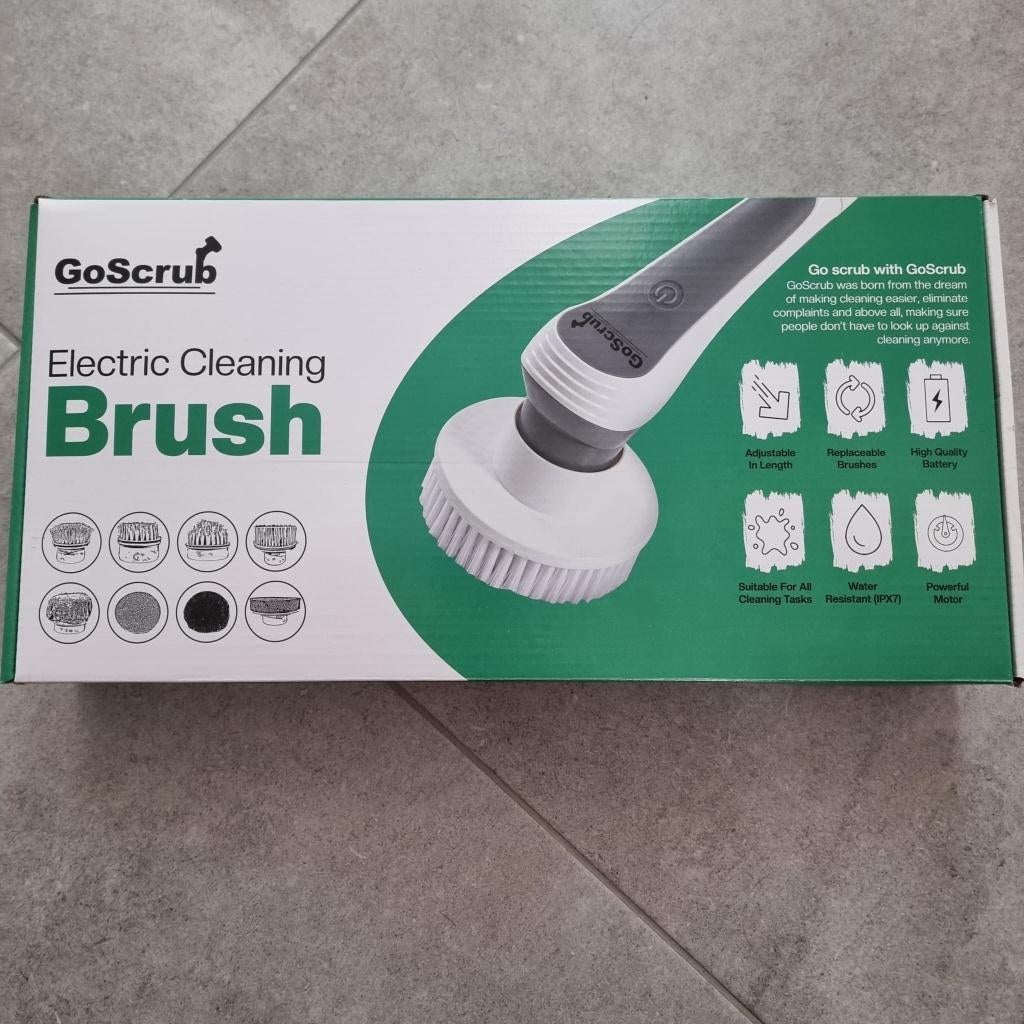 GoScrub Electric Cleaning Brush, Ophalen of Verzenden, Nieuw