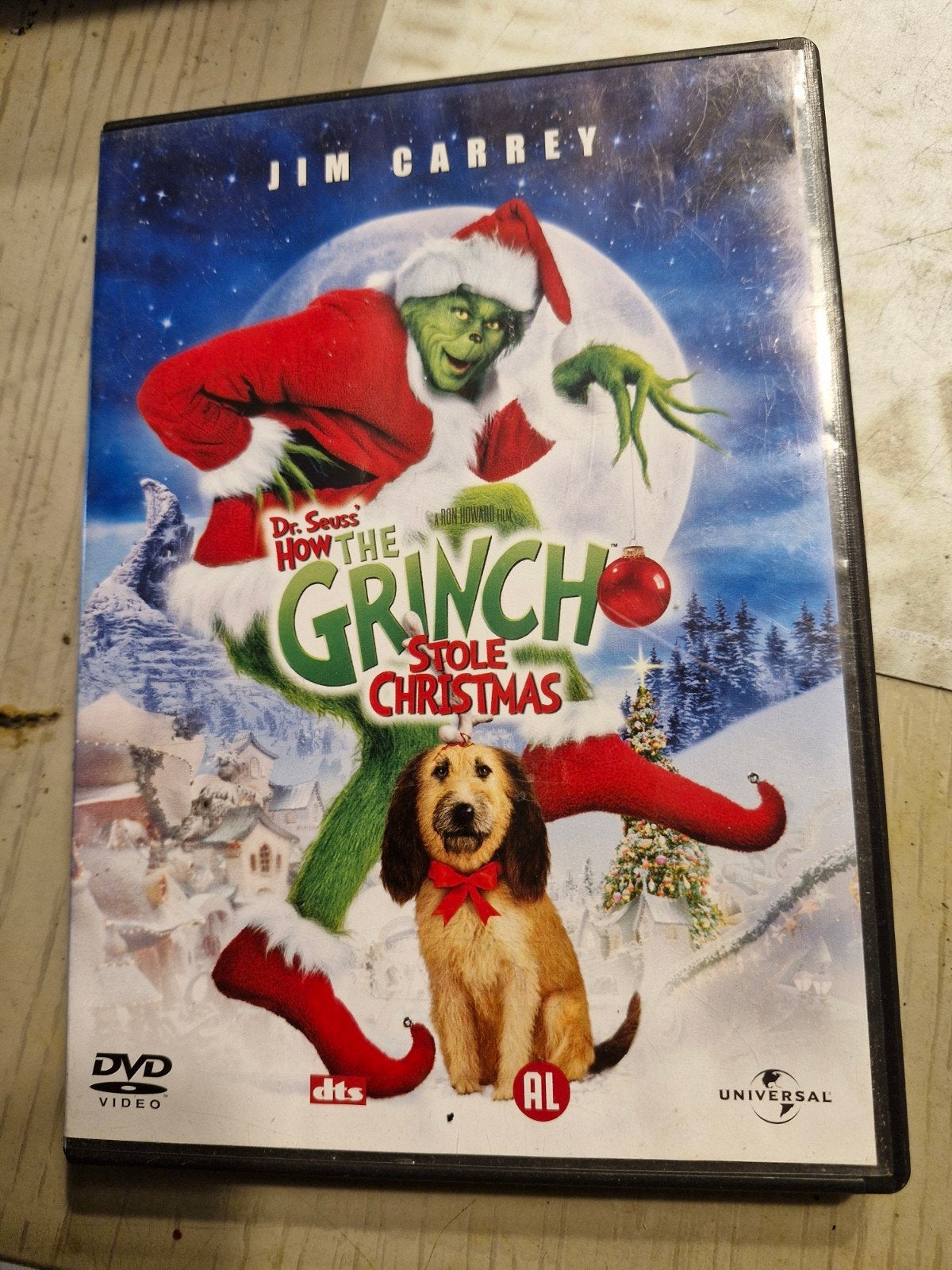 dvd the grinch nl, Enlèvement ou Envoi, Comme neuf, Néerlandais