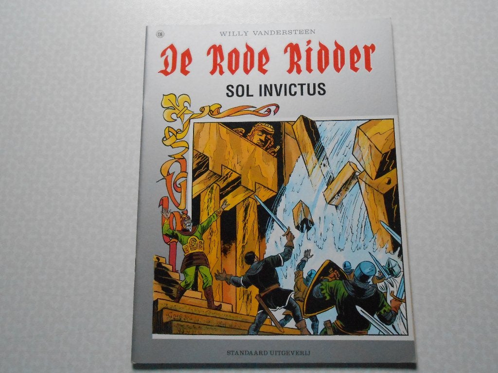 Rode ridder 136 Sol Invictus 1991 1 ste druk., Willy vandersteen, Eén stripboek, Nieuw, Ophalen of Verzenden