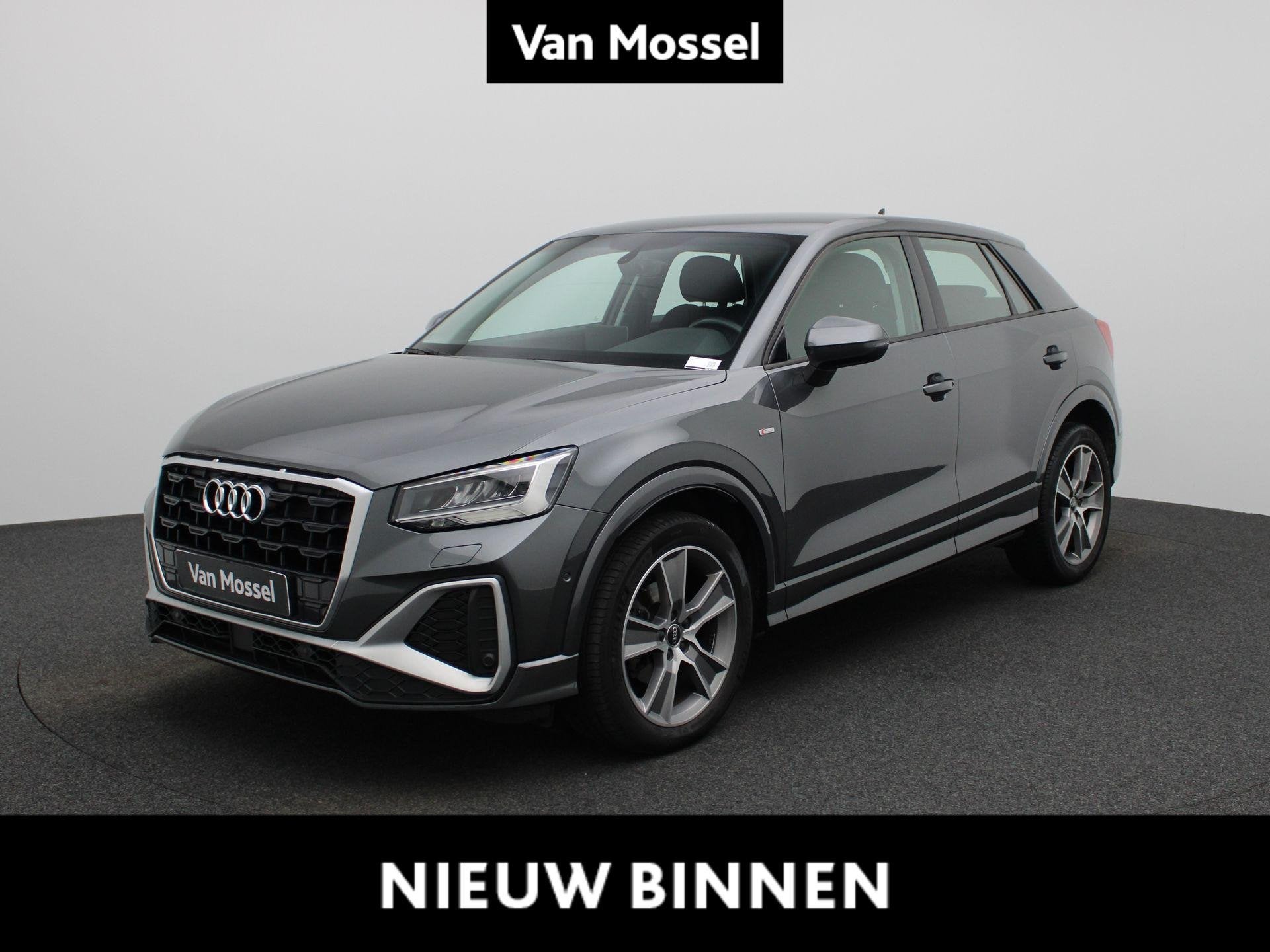 Audi Q2 1.5 35 TFSI 110kW S tronic S Line B. Ed., Argent ou Gris, Entreprise, Noir, 5 portes