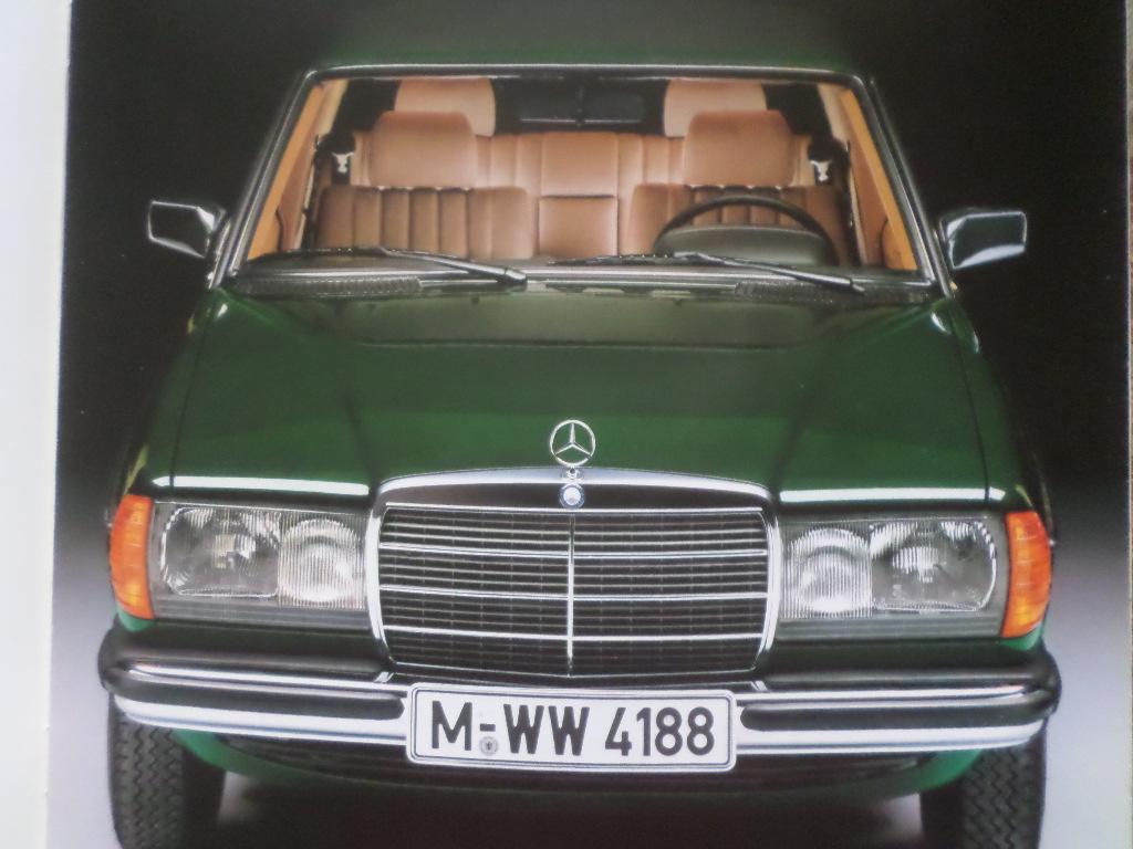 Brochure Mercedes 200 230E 250 280E 1983 - FRANÇAIS, Enlèvement ou Envoi, Mercedes