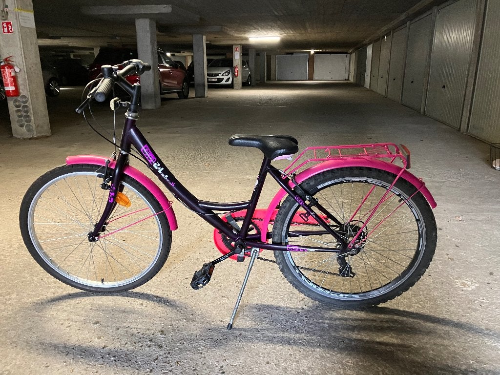 Meisjesfiets 24 inch, Ophalen, Gebruikt, 24 inch, Versnellingen