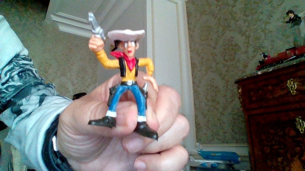 Vends lot de figurine vintage lucky luke il y a 8 perso, Enlèvement