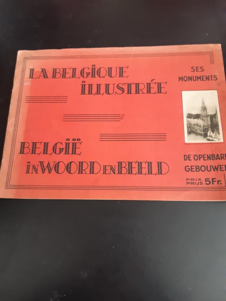 België in woord en beeld  , openbare gebouwen, Boeken, Prentenboeken en Plaatjesalbums, Ophalen, Gelezen, Plaatjesalbum