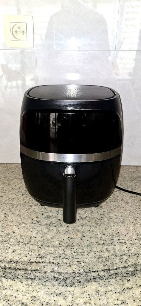 Friteuse à air noire, Electroménager, Friteuses à air, Enlèvement, Utilisé, Friteuse à air