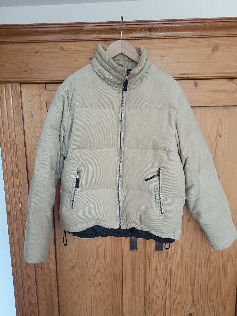 Donsjas heren - maat M, Kleding | Heren, Ophalen, Zara, Beige, Zo goed als nieuw