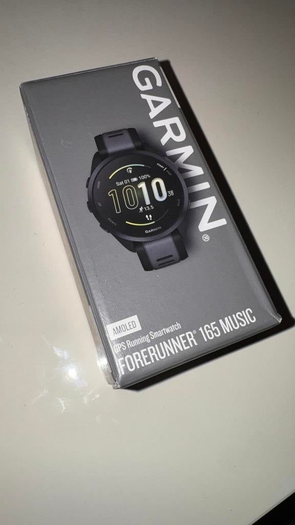Garmin forerunner 165 music nieuw (ongebruikt), Handtassen en Accessoires, Sporthorloges, Ophalen of Verzenden, Nieuw