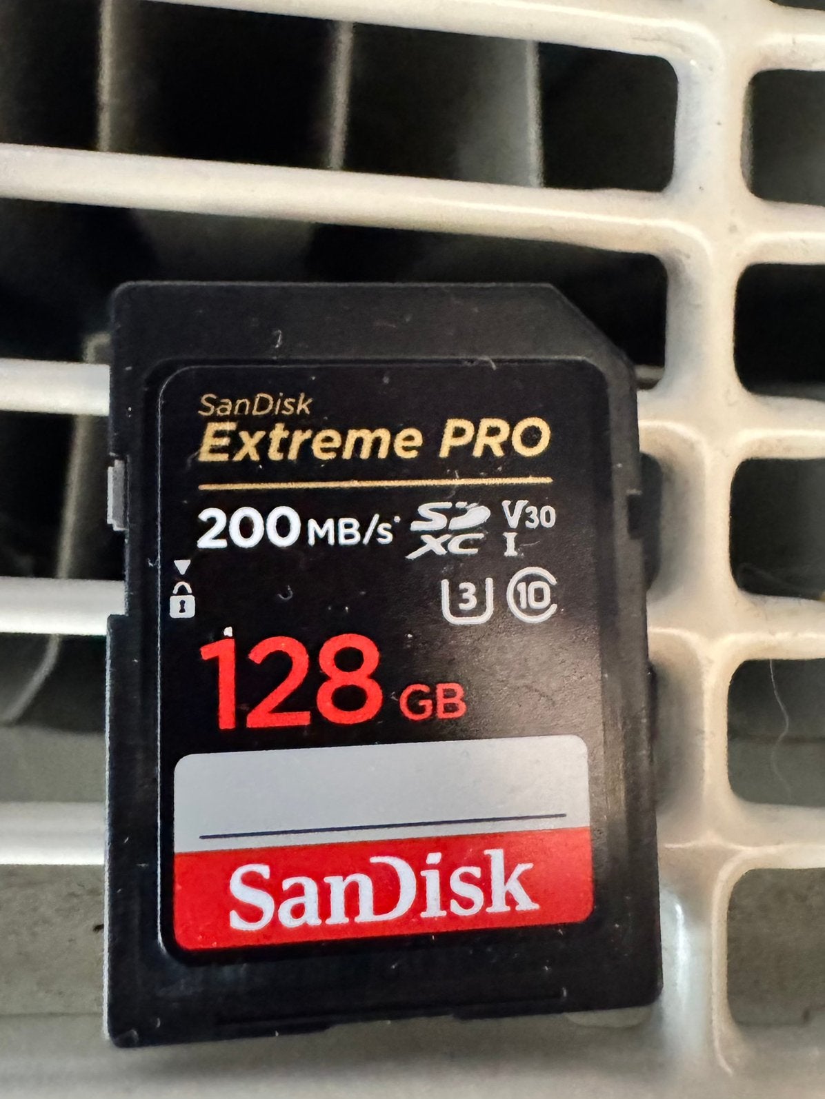 Sandisk Extreme PRO 128GB 200MB/s - SD kaart, SD, Geschikt voor 4K video, Ophalen of Verzenden, 128 GB