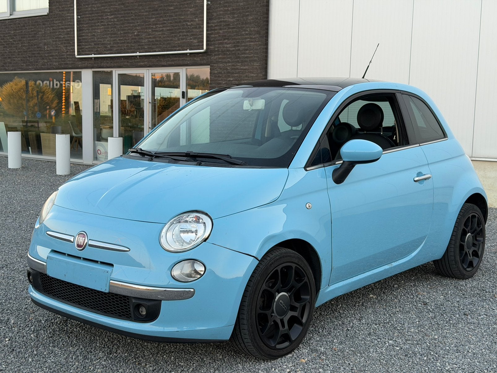 Fiat 500 1.2 benzine airco is gekeurd voor verkoop!, Auto's, Fiat, Lederen bekleding, Bedrijf, Te koop, Benzine