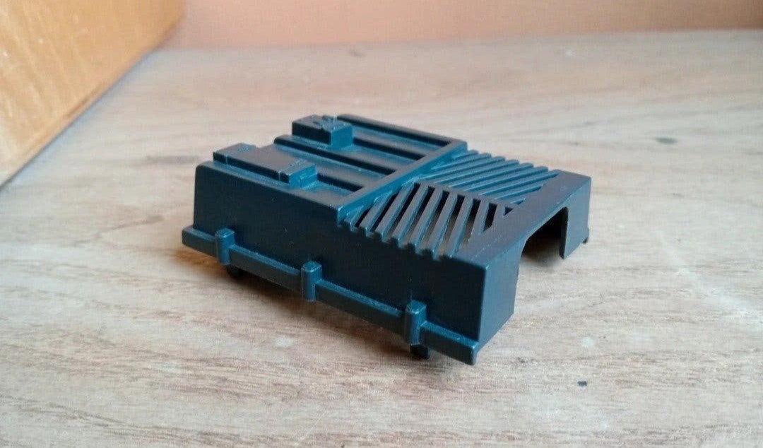 Gi joe gijoe moray hydrofoil vintage engine cover part 1985, Verzenden, Gebruikt