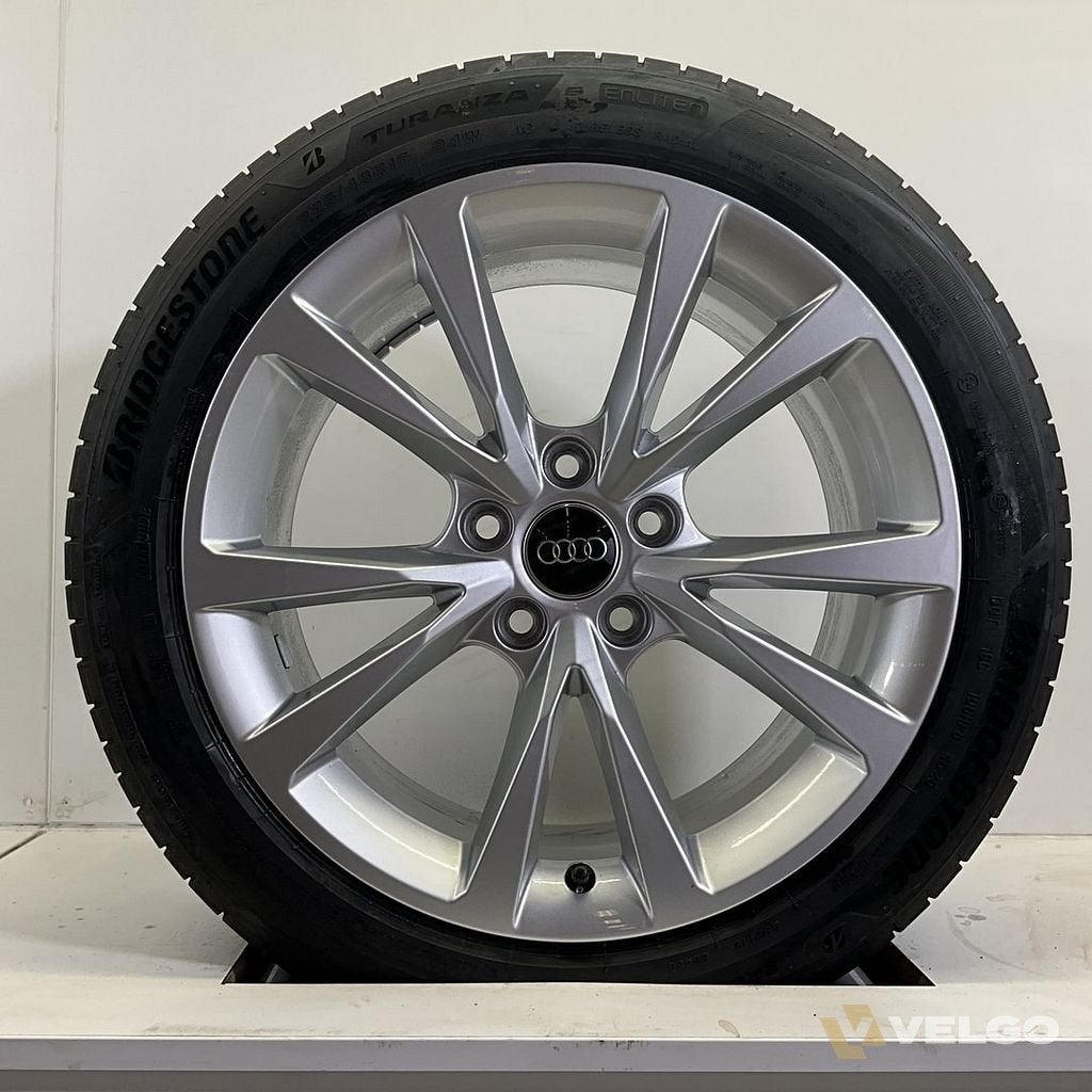AUDI A3 SET VELGEN + ZOMERBANDEN 17 INCH, Auto-onderdelen, Gebruikt, -, -, Banden en Velgen