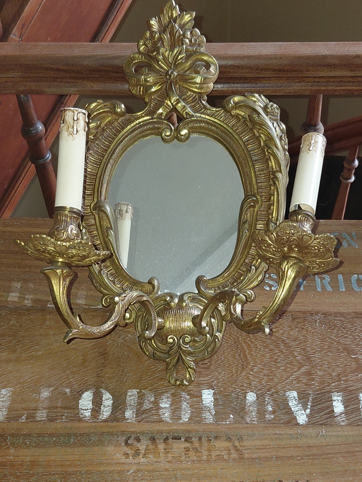 wandlamp., Antiek en Kunst, Ophalen