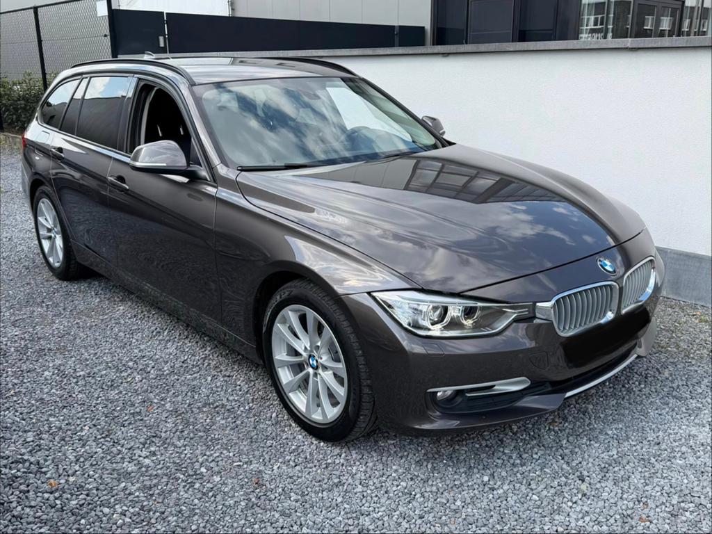 Bmw 316D Station Gekeurd Xenon/Navi/Leder/Camera, Autos, Euro 5, Achat, Boîte manuelle, Entretenue par le concessionnaire