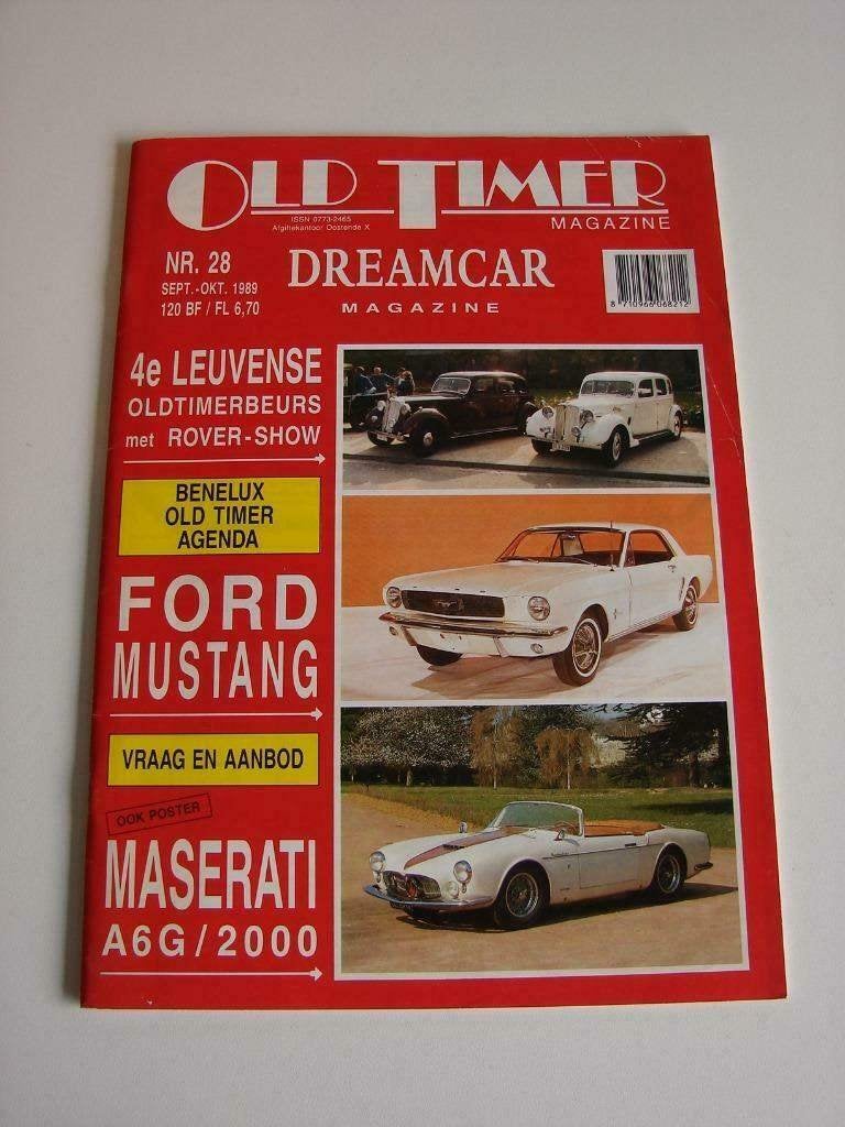 Revue Oldtimer Dreamcar 1989, Livres, Autos | Brochures & Magazines, Enlèvement ou Envoi, Comme neuf, Général