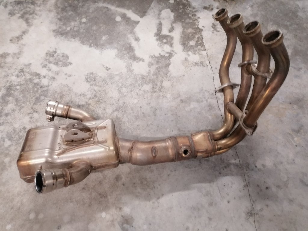 Kawasaki Z1000 SX 2014-2016 Échappement Origine Catalyseur, Enlèvement, Comme neuf
