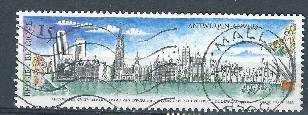 BELGIQUE, Envoi, Affranchi